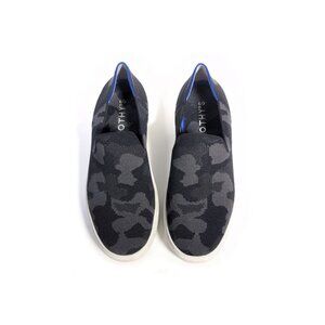 ROTHYS 8.5 Sneakers Gray Camo Slip On Sneakers Size 8.5